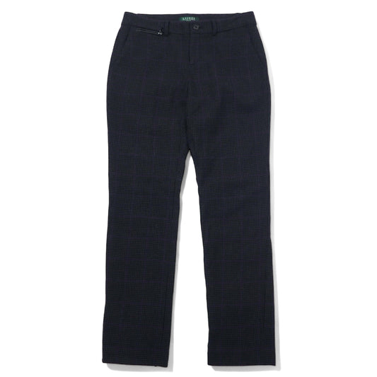 日本然リトテ-古着オンライン-LAUREN RALPH LAUREN 90年代 スラックスパンツ L グレー グレンチェック ウール-LAUREN RALPH LAUREN 90's Slacks Pants L Gray Checked Wool