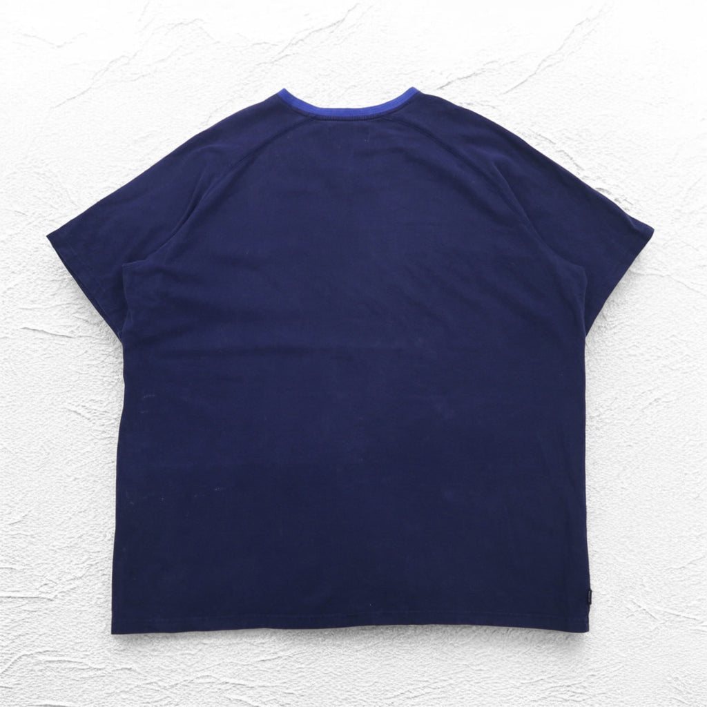 POLO SPORT RALPH LAUREN 90年代 フェード Vネック Tシャツ XXL ネイビー コットン ビッグサイズ