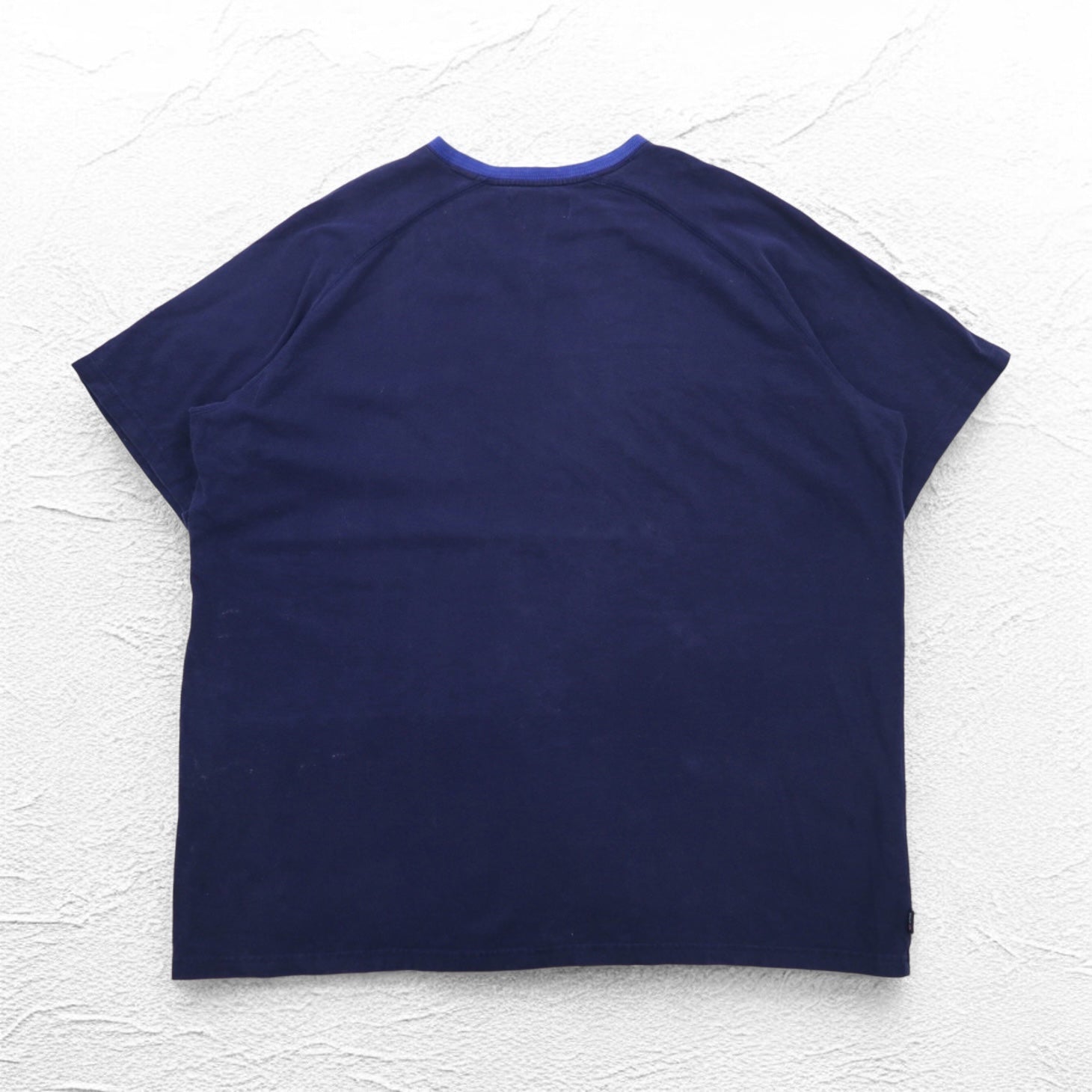 POLO SPORT RALPH LAUREN 90年代 フェード Vネック Tシャツ XXL ネイビー コットン ビッグサイズ