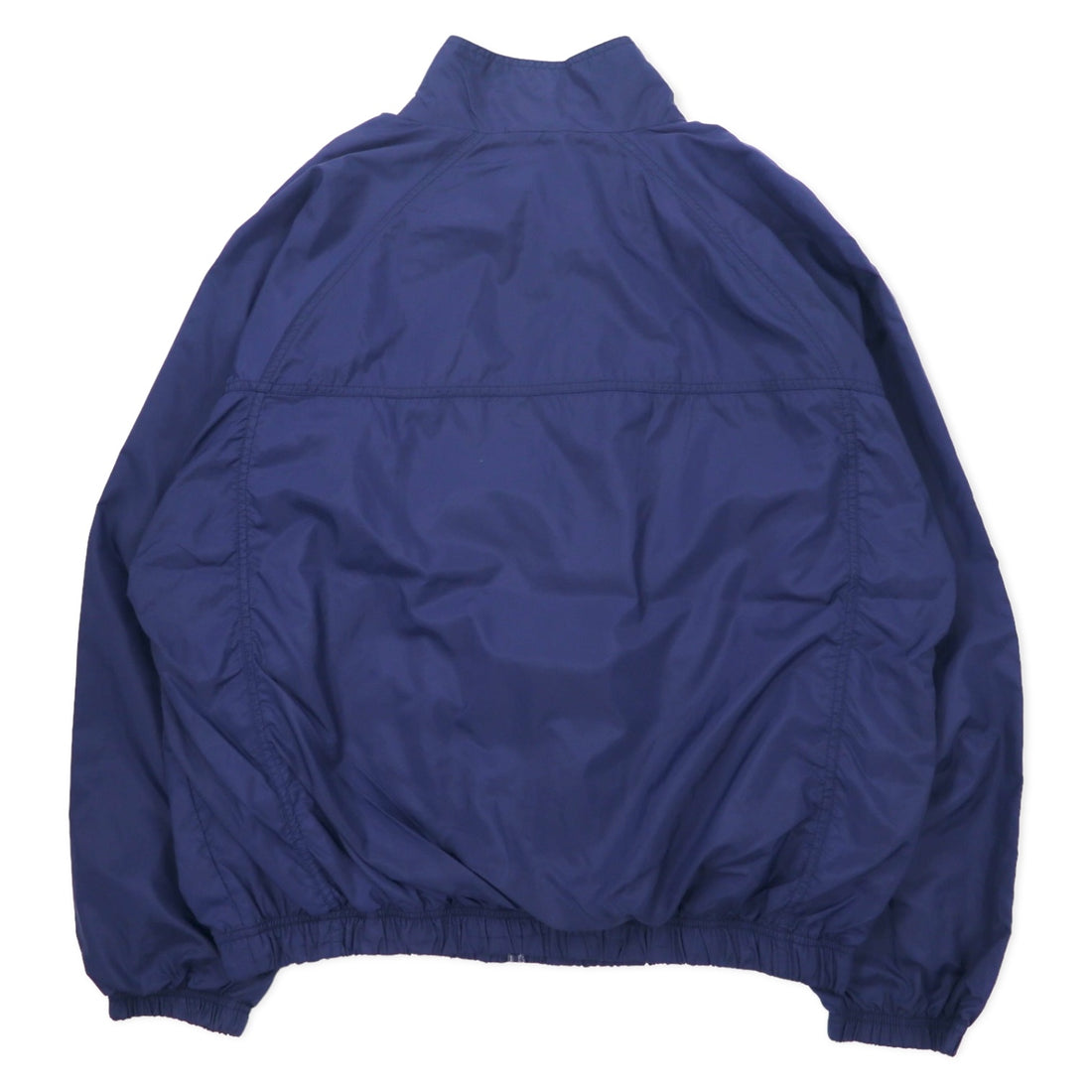 Reebok 00s nylon jacket, XL, navy, vector logo embroidery, big size