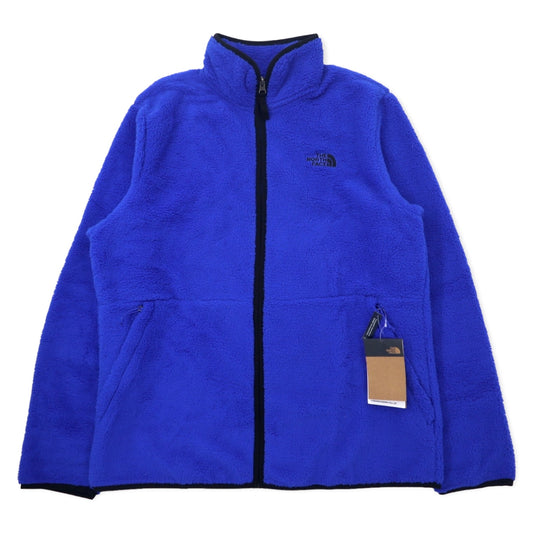 THE NORTH FACE フルジップ シェルパ フリースジャケット L ブルー ポリエステル US企画 DUNRAVEN SHERPA FULL-ZIP NF0A3YRM 未使用品