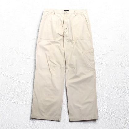 Sean John 00年代 バギー ワイド リップストップ ペインターパンツ L ベージュ コットン