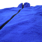 THE NORTH FACE Full Zip Sherpa Fleece Jacket L Blue Polyester US Design DUNRAVEN SHERPA FULL-ZIP NF0A3YRM Unused