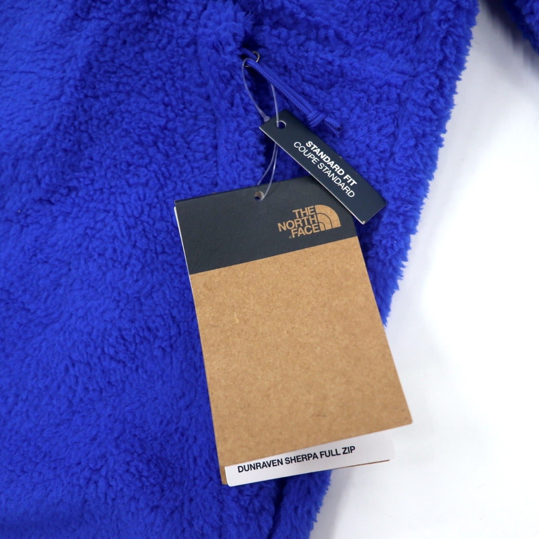 THE NORTH FACE Full Zip Sherpa Fleece Jacket L Blue Polyester US Design DUNRAVEN SHERPA FULL-ZIP NF0A3YRM Unused