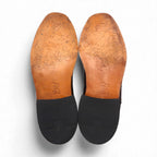 Made in the USA, Sears Easy Flex Wingtip Dress Shoes, Size 27cm, Brown Leather