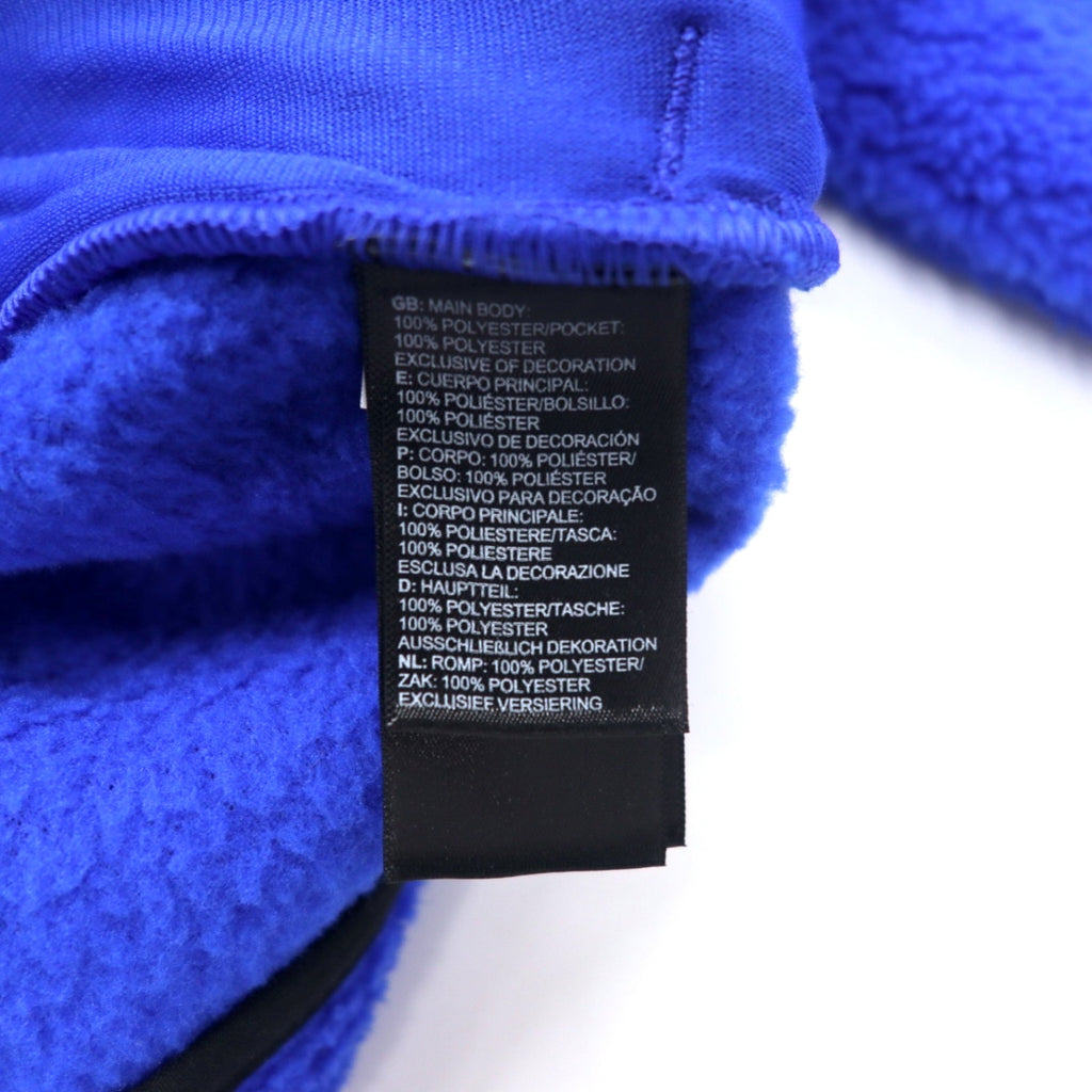 THE NORTH FACE Full Zip Sherpa Fleece Jacket L Blue Polyester US Design DUNRAVEN SHERPA FULL-ZIP NF0A3YRM Unused