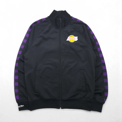 Mitchell & Ness トラックジャケット ジャージ L ブラック NBA レイカーズ LOS ANGELES LAKERS DA18017