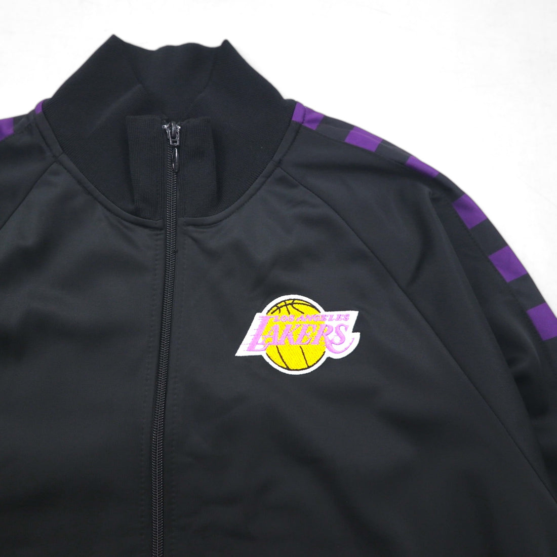 Mitchell &amp; Ness NBA Los Angeles Lakers Track Jacket, Black, Size L, DA18017