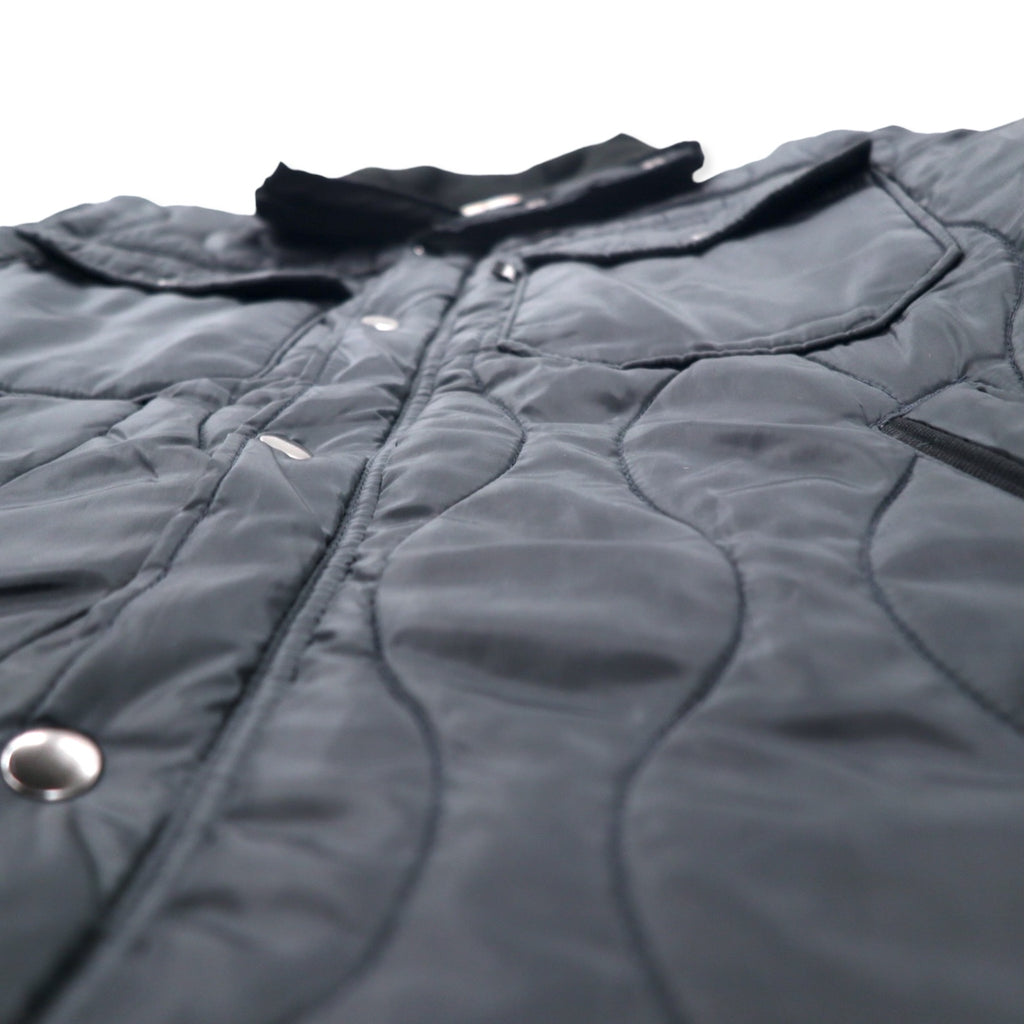 AVIREX Onion Quilted Padding Jacket L Black Polyester 6122090