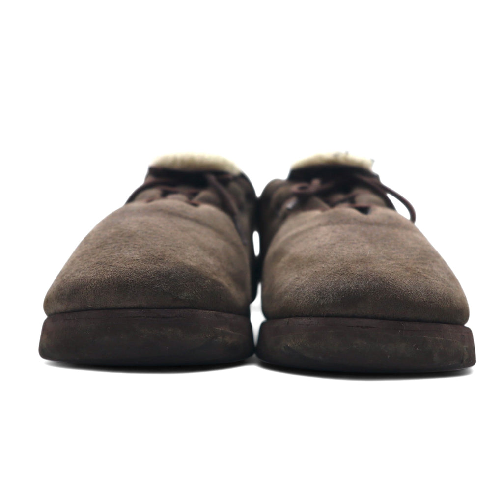 Hender Scheme ムートンレース シューズ 27-27.5cm ブラウン mouton lace 裏ボア レザー