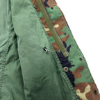 US ARMY 90s M-65 Field Jacket, M, Khaki, Camouflage, Military, 8415-01-099-7835
