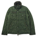 日本然リトテ-古着オンライン-AVIREX オニオンキルト パディングジャケット L カーキ ポリエステル 6122090-AVIREX Onion Quilt Padding Jacket L Khaki Polyester 6122090