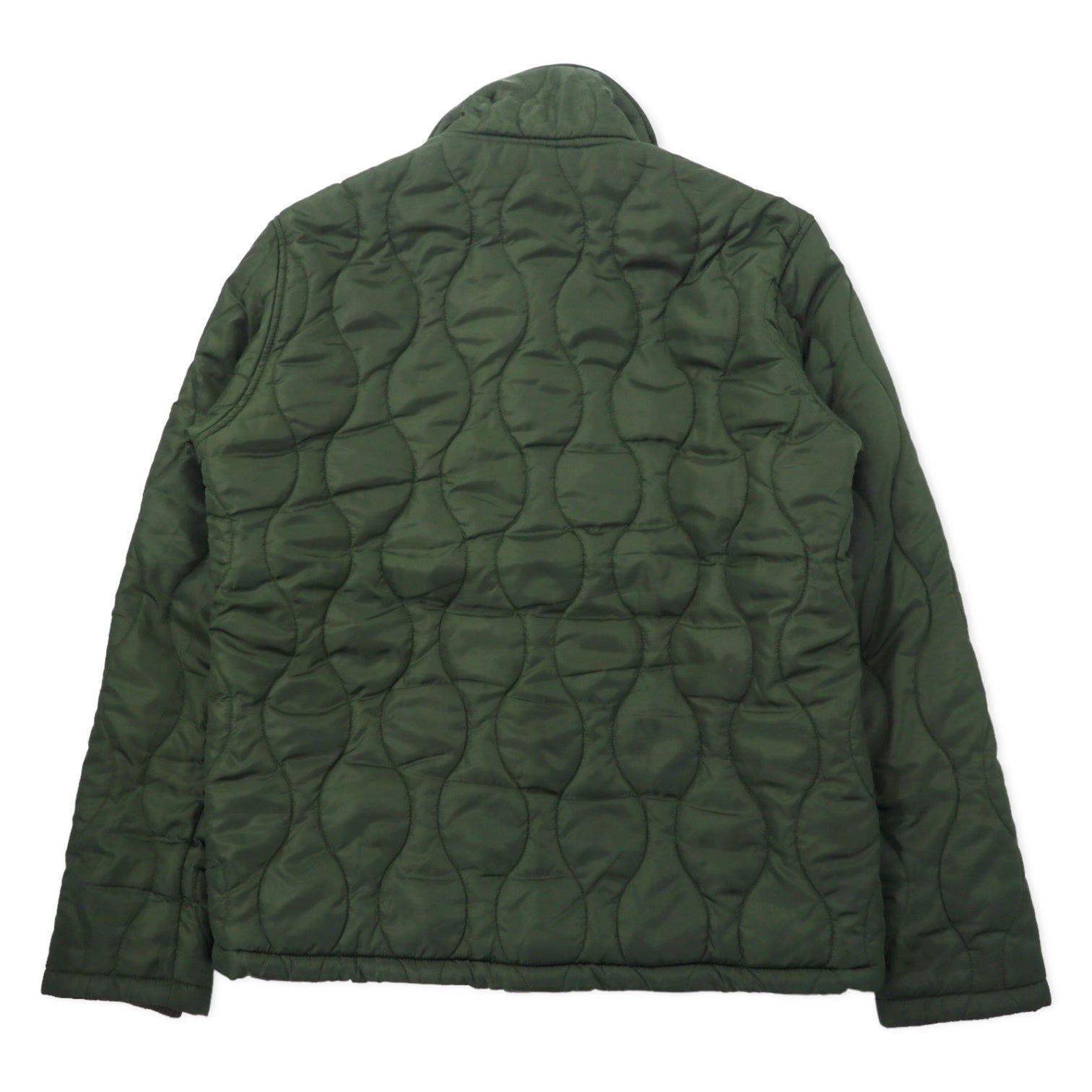 AVIREX Onion Quilted Padding Jacket L Khaki Polyester 6122090