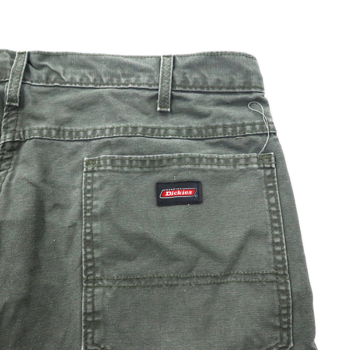 Dickies ダック カーゴショーツ ハーフパンツ 40 カーキ コットン RELAXED FIT ER201SOG