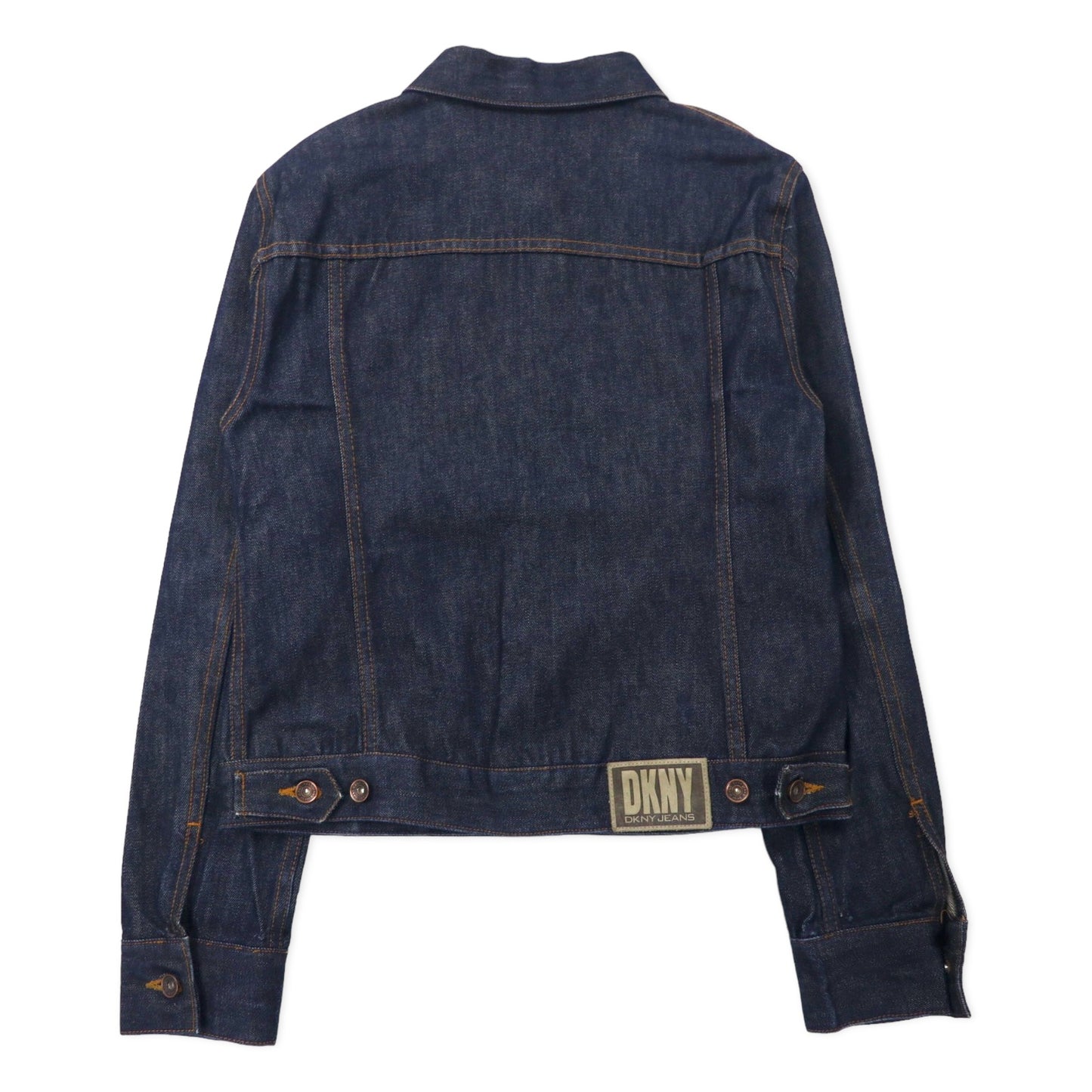 最安値に挑戦DKNYの濃紺のダブルのジャケット ジャケット・アウター