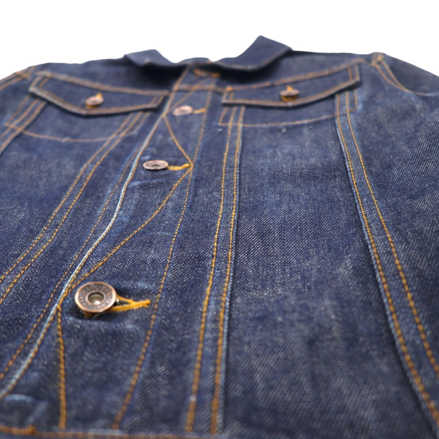 DKNY Jeans 90s Rizid denim jacket G Jean S Blue dark blue – 日本然 