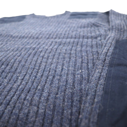 LLBean Commando Merino Wool Knit Sweater, Size M, Navy, 228194