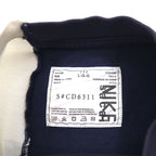 sacai × NIKE 再構築 リメイク Tシャツ L ホワイト ネイビー グレー 風車 ゴツナイキ コットン