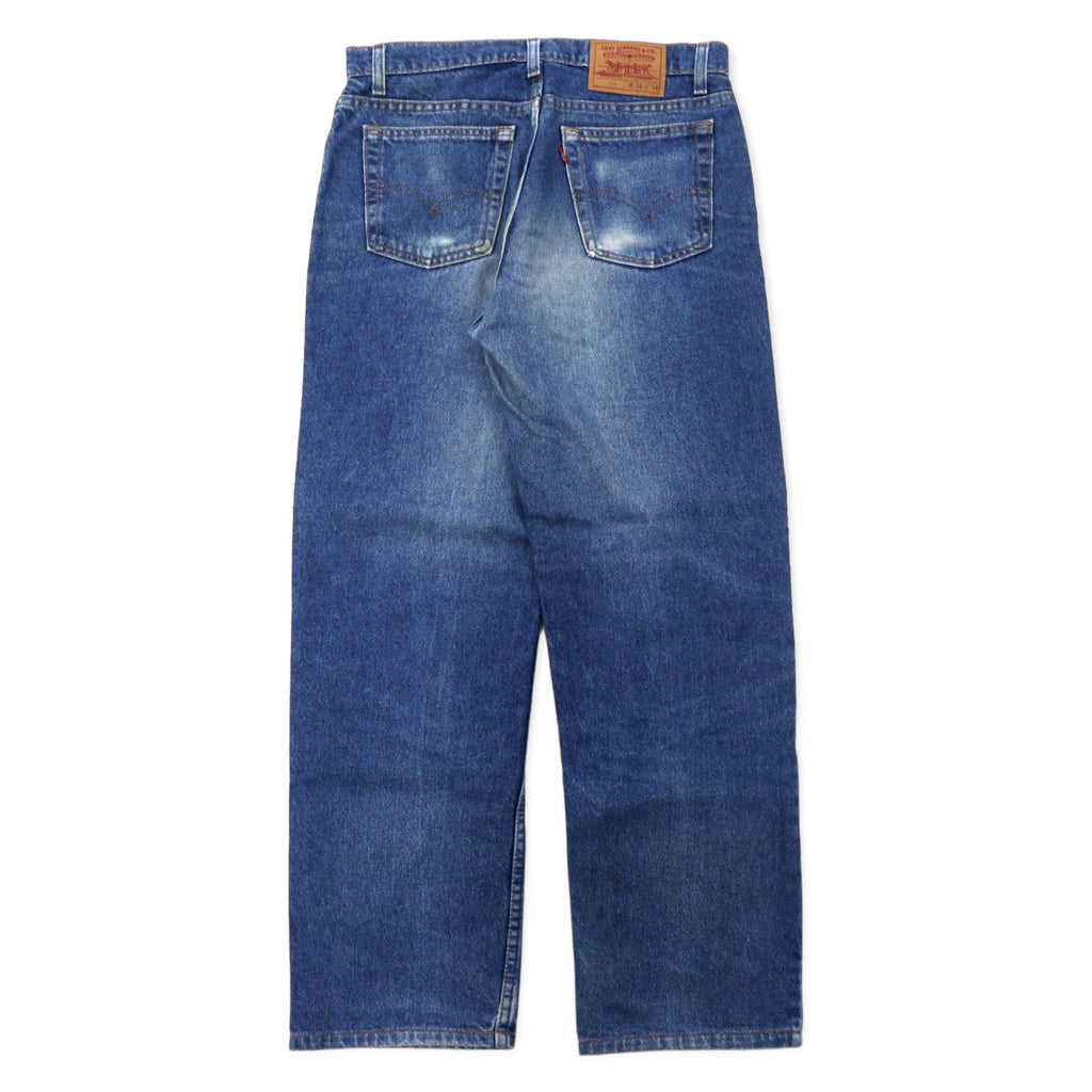 Levi's USA 90's Denim Pants 34 Blue Cotton Zipper Fly 510-0217