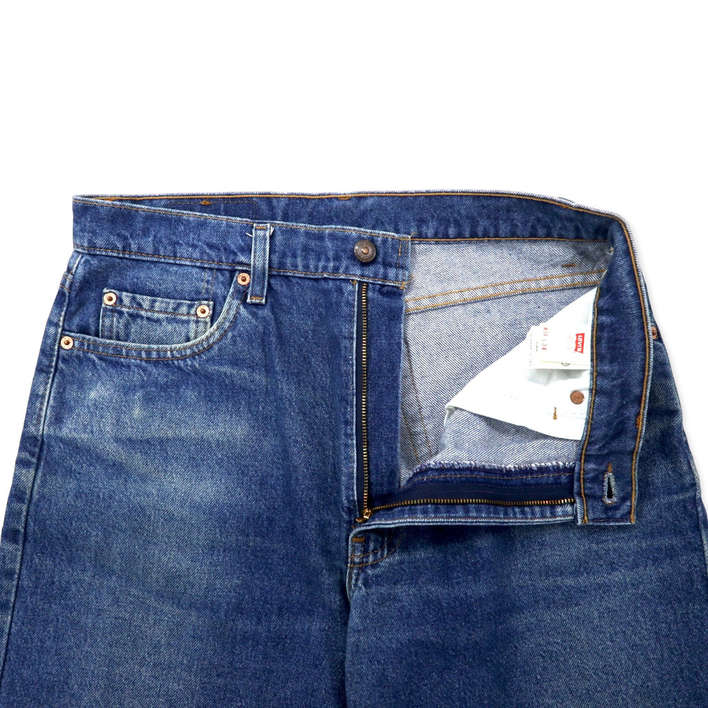 Levi's USA 90's Denim Pants 34 Blue Cotton Zipper Fly 510-0217