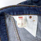 Levi's USA 90's Denim Pants 34 Blue Cotton Zipper Fly 510-0217