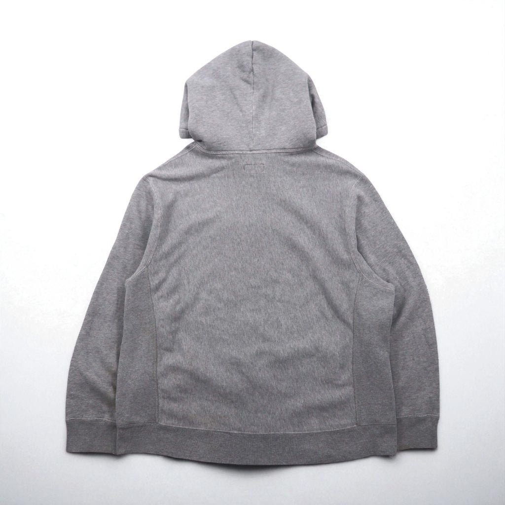 RLX Ralph Lauren Reverse Weave Hoodie, Size L, Gray, Arch Logo, ASPEN MOUNTAIN