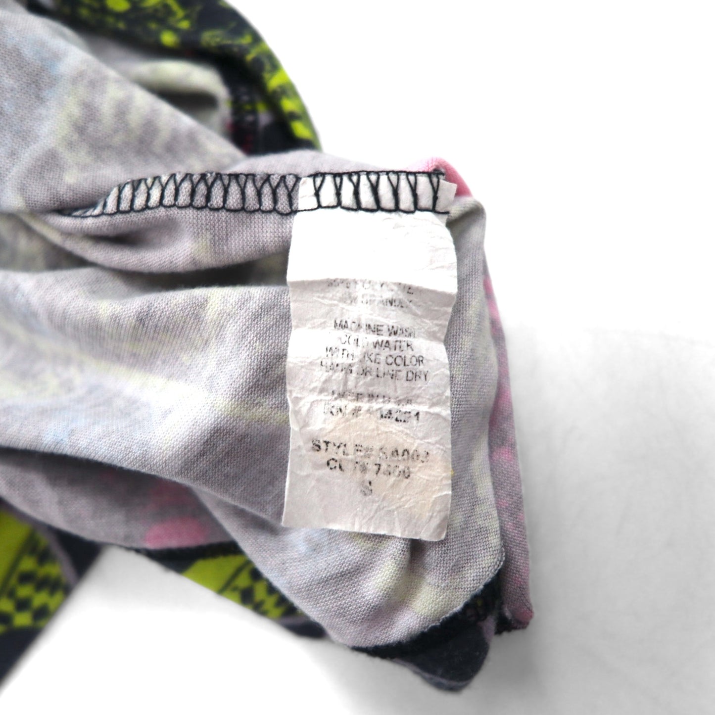 Lil Wayne リルウェイン USA製 ヒップホップ タンクトップ XL ブラック コットン 総柄