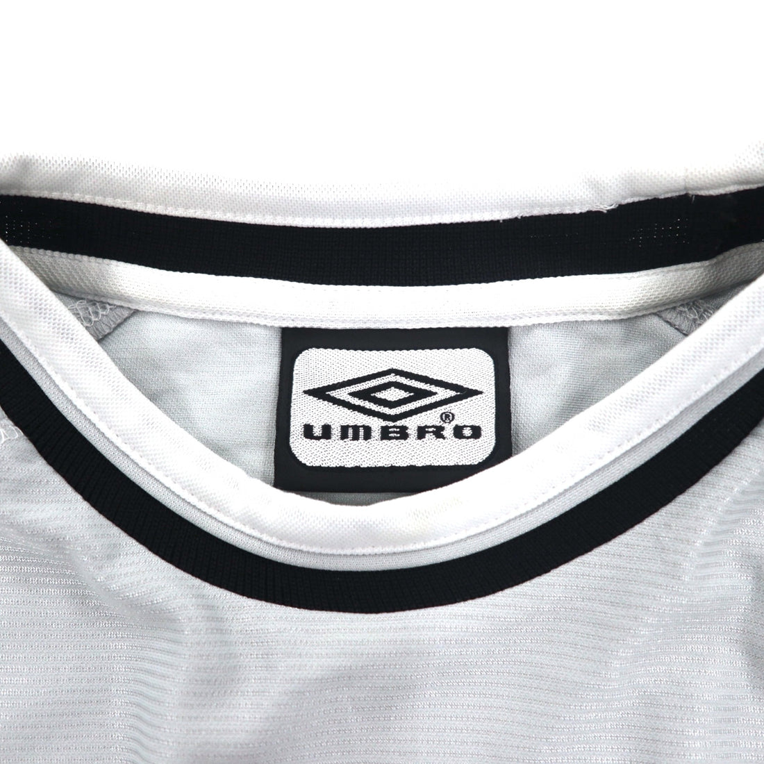 UMBRO 00年代 サッカー ゲームシャツ Tシャツ XL グレー ポリエステル ワンポイントロゴ