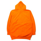 STEVE &amp; BARRY'S Reverse Weave Pullover Hoodie XL Yellow Cotton College TENESSE Arch Logo
