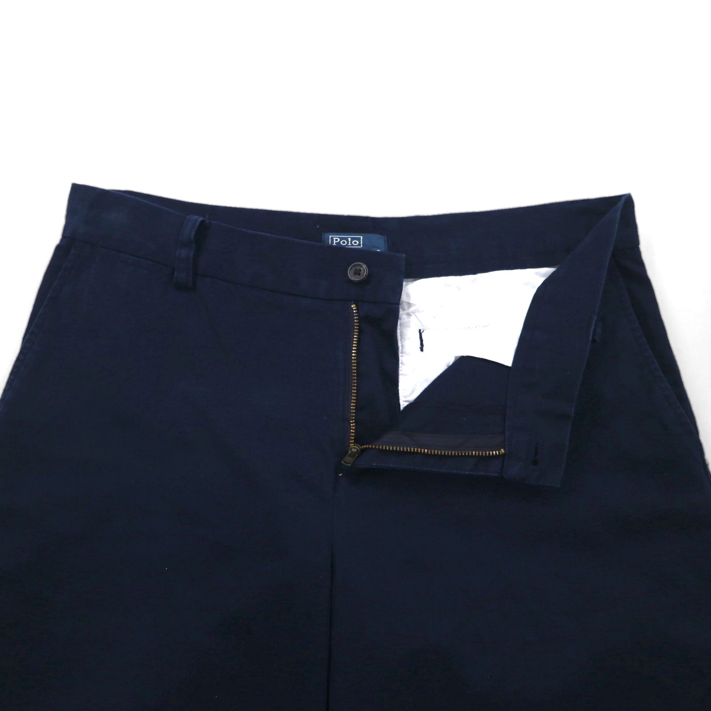 Polo by Ralph Lauren 90年代 ポロチノ ショートパンツ ハーフパンツ M ネイビー コットン
