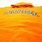 STEVE &amp; BARRY'S Reverse Weave Pullover Hoodie XL Yellow Cotton College TENESSE Arch Logo