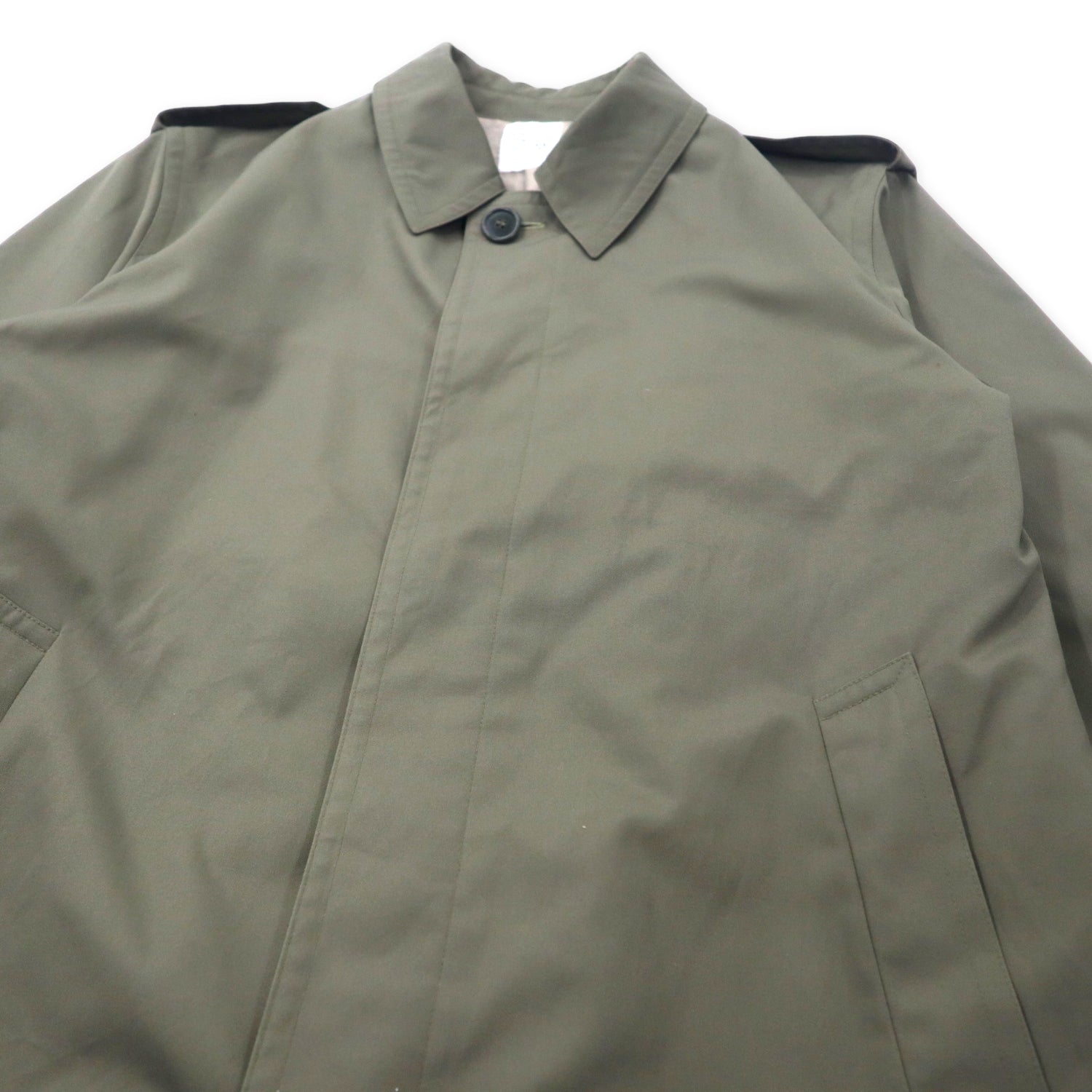 French Military 90's French Army BLIZZAND COAT 96m Khaki Cotton