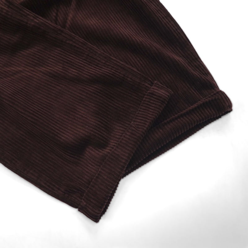 Eddie Bauer 90s 2-Tuck Wide Corduroy Pants, Slacks, XL, Brown