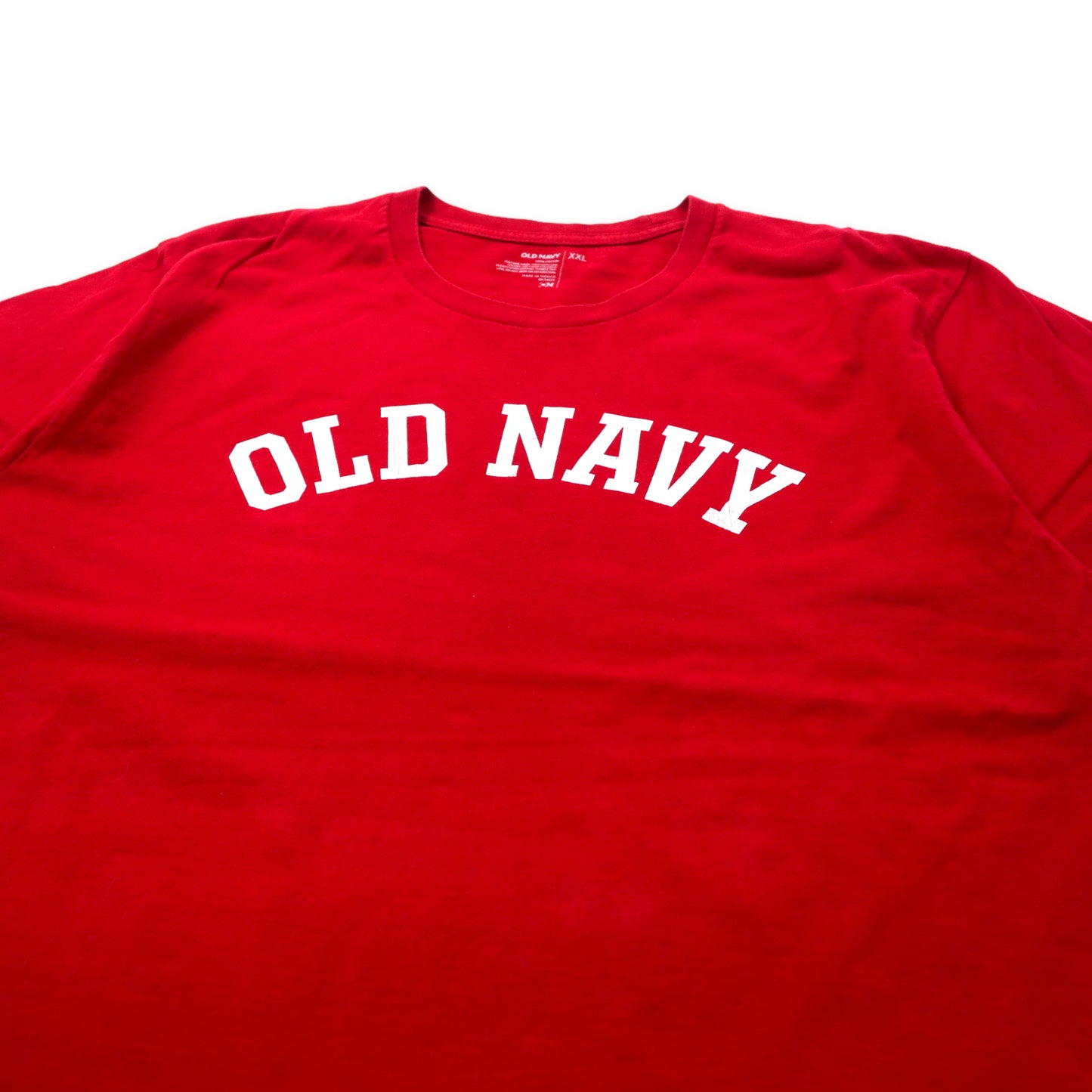 OLD NAVY Tシャツ XXL レッド コットン ビッグサイズ メキシコ製
