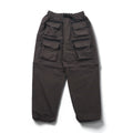 SOUTH 2 WEST 8 Multi-Pocket Belted 2-Way Pant, Poly Ripstop, Size S, Gray, 2022SS KP793