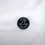 ocean pacific ロングスリーブ Tシャツ M ホワイト コットン 袖プリント