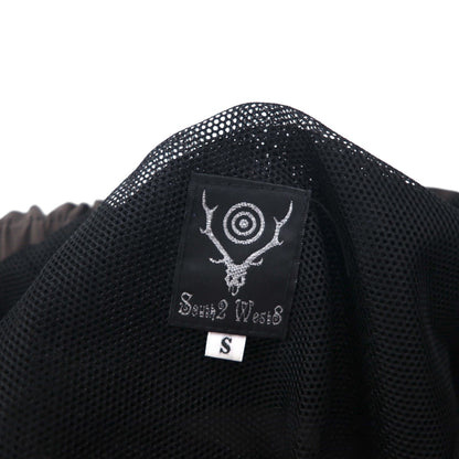 SOUTH 2 WEST 8 Multi-Pocket Belted 2-Way Pant, Poly Ripstop, Size S, Gray, 2022SS KP793