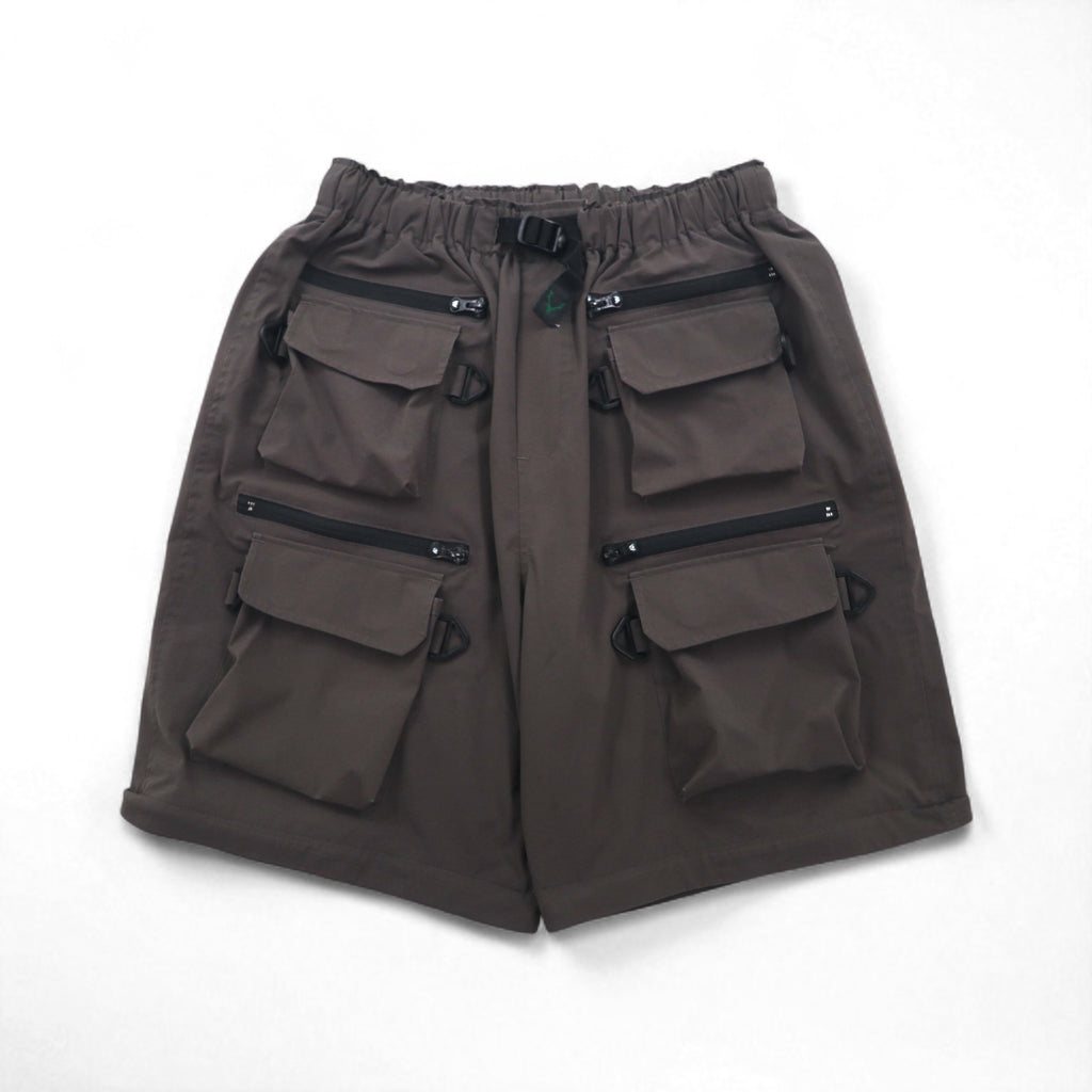 SOUTH 2 WEST 8 Multi-Pocket Belted 2-Way Pant, Poly Ripstop, Size S, Gray, 2022SS KP793