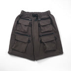 SOUTH 2 WEST 8 Multi-Pocket Belted 2-Way Pant, Poly Ripstop, Size S, Gray, 2022SS KP793