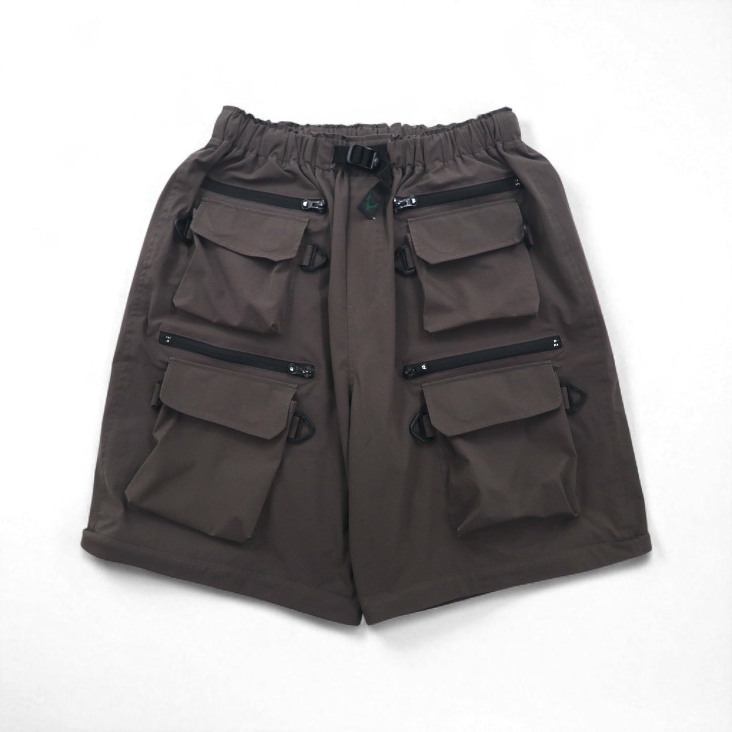 SOUTH 2 WEST 8 Multi-Pocket Belted 2-Way Pant, Poly Ripstop, Size S, Gray, 2022SS KP793