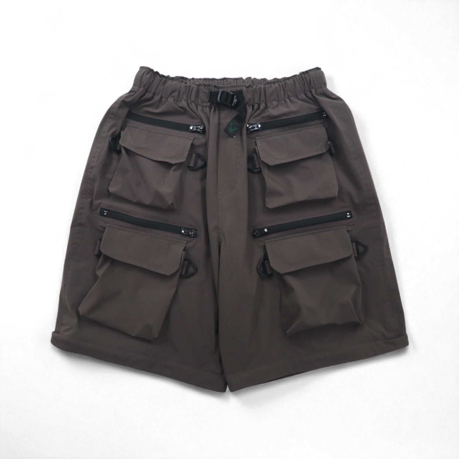 SOUTH 2 WEST 8 Multi-Pocket Belted 2-Way Pant, Poly Ripstop, Size S, Gray, 2022SS KP793