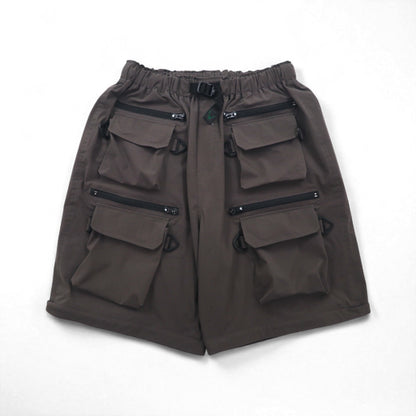 SOUTH 2 WEST 8 Multi-Pocket Belted 2-Way Pant, Poly Ripstop, Size S, Gray, 2022SS KP793