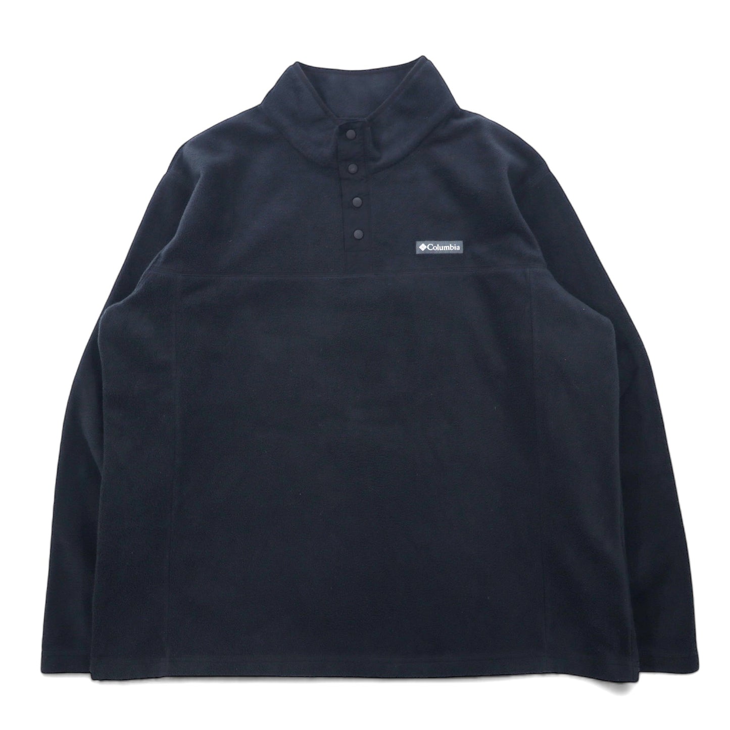 Columbia ハーフスナップ フリースジャケット スナップT XXL ブラック ポリエステル Black Steens Mountain Half Snap Fleece Sweatshirt AM0251