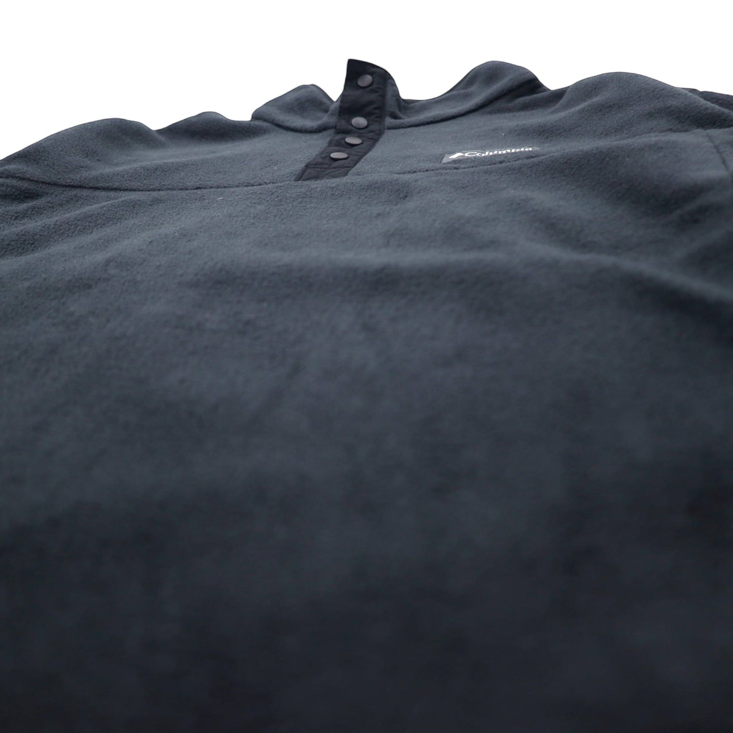 Columbia ハーフスナップ フリースジャケット スナップT XXL ブラック ポリエステル Black Steens Mountain Half Snap Fleece Sweatshirt AM0251