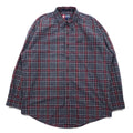 CHAPS RALPH LAUREN 90年代 ボタンダウンシャツ L グレー チェック コットン ビッグサイズ