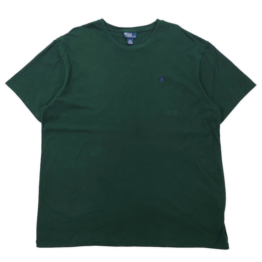 Polo by Ralph Lauren ワンポイントロゴTシャツ XL グレー コットン スモールポニー刺繍 ビッグサイズ