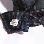 CHAPS RALPH LAUREN 90年代 ボタンダウンシャツ L グレー チェック コットン ビッグサイズ