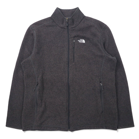 THE NORTH FACE フリースジャケット ゴードン ライオンズ フルジップジャケット XL グレー ポリエステル US企画 Gordon Lyons Full Zip Jacket A7TL