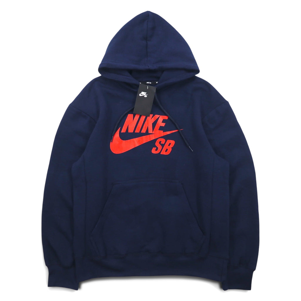NIKE SB Icon Pullover Essential Hoodie S Navy Icon Hoody AJ9733-451 Made in Pakistan