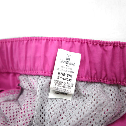 Patagonia Barely Baggies Shorts, Size M, Pink Nylon, 57043